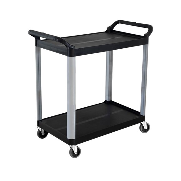 SOGA 2-Tier Kitchen Cart & Food Trolley – Mobile Storage & Serving Rack - Picture 2 of 6